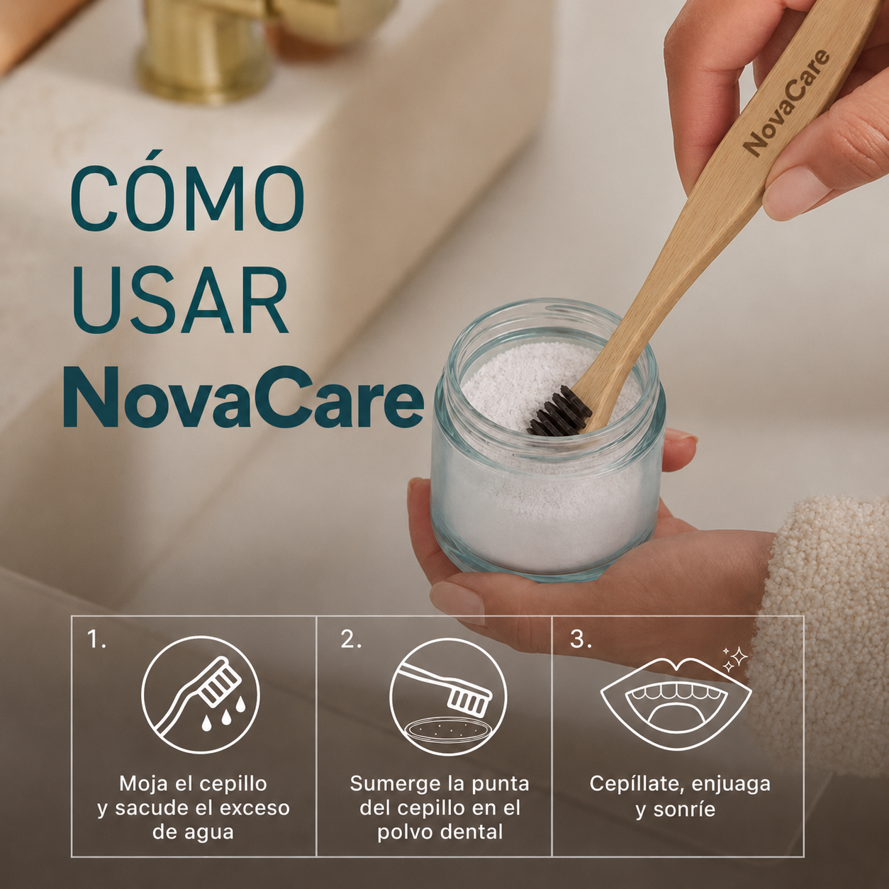 NovaCare® Polvo de Colágeno para Encías